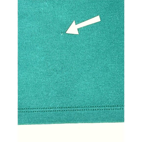 LL Bean Womens Top 100% Supima Cotton 3X Long Sleeve Green Capsule Normcore - Picture 4 of 4